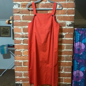 Vintage black and red sears “shift shop” dress